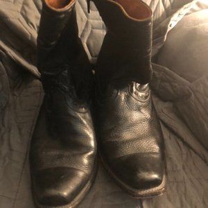 Rancho Leather Square Toe Boots
